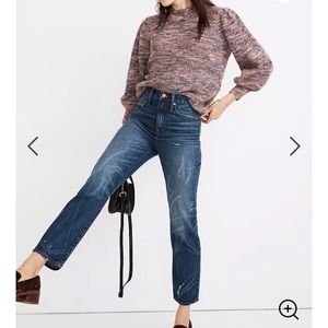 Madewell Classic Straight Jeans in Croston Wash